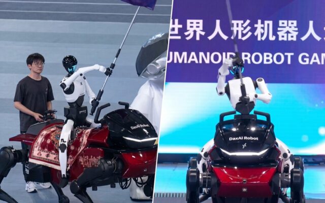 En China, los robots humanoides ya montan a caballo. Lo curioso es que el caballo también es un robot