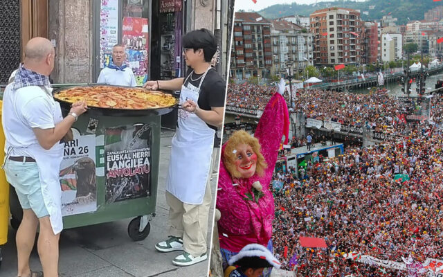 14 detenidos y casi 150 kilos de comida requisada en Aste Nagusia. La fiesta de Bilbao esconde una economía paralela