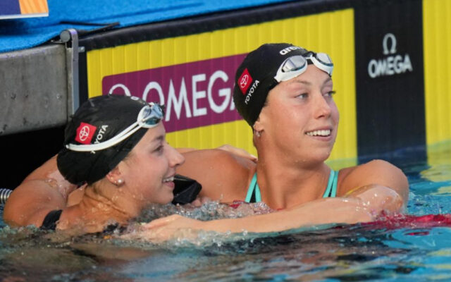 Récord del mundo de Estados Unidos en el 4×100 estilos mixtos