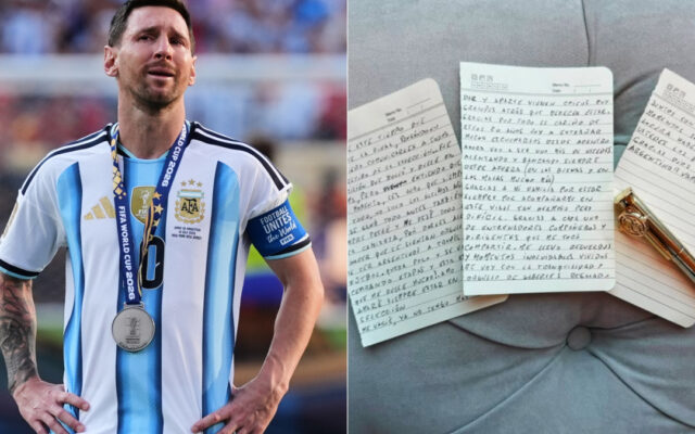 Bombazo: Messi se retira de la selección argentina