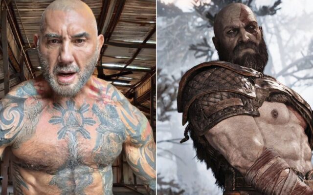 Dave Bautista presume de transformación física para interpretar a Kratos en ‘God of War’. “Es como andar en bicicleta”