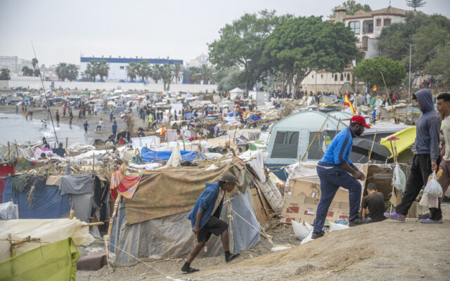 La Jungla de Calais, en Ceuta