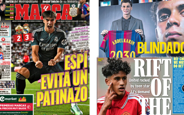 La joya de 15 años que quiere escapar del United asombra a la prensa inglesa