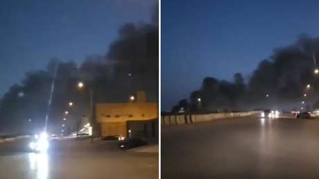 Reportan grandes incendios en la capital saudita (VIDEOS)