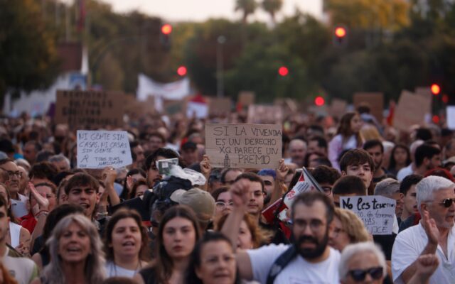 La huelga general por la vivienda se celebrará el 11 de noviembre