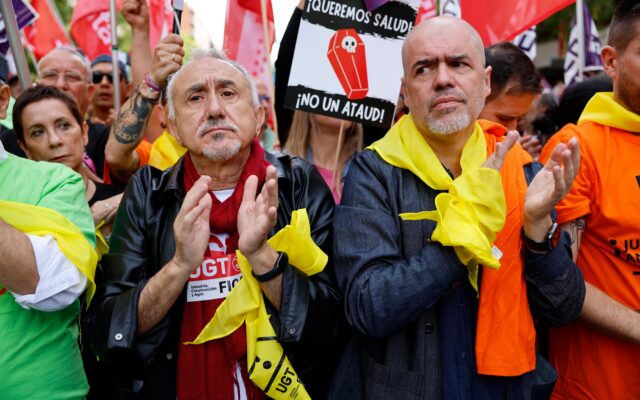 Los sindicatos UGT y CC OO irán a la huelga general por la crisis de la vivienda