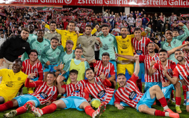El Club 'Divertido' Lugo se lo pasa en grande: líder, invicto y mejor equipo de Primera RFEF