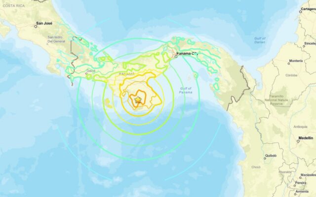 Fuerte sismo en Panamá: ajustan magnitud a 7.7